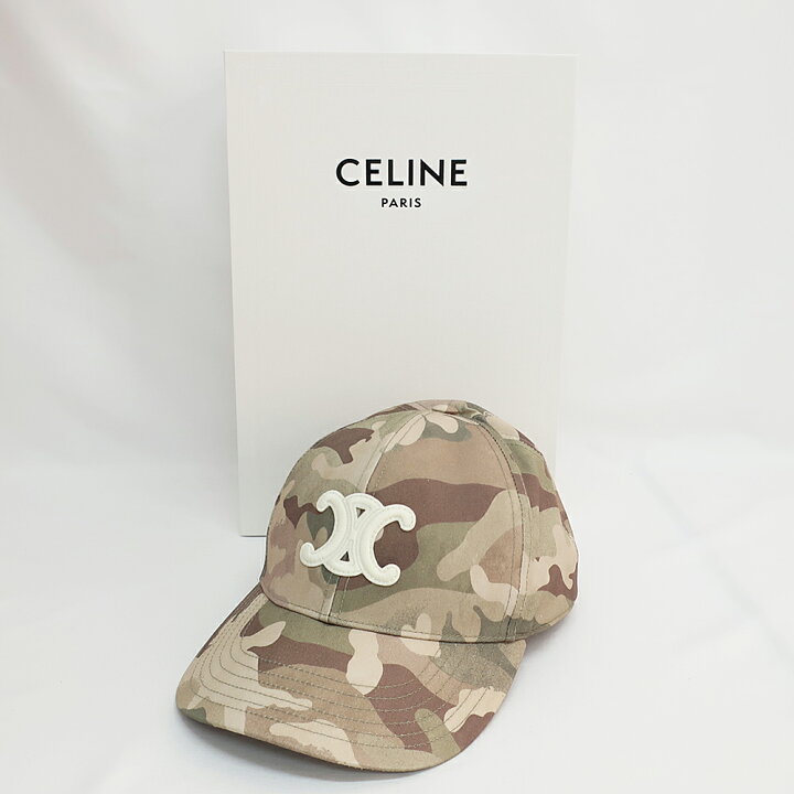 楽天市場】【天白】【CELINE】セリーヌ キャップ 帽子 2AUT6305U 