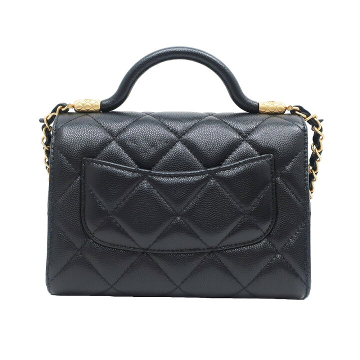 楽天市場】【名東】【CHANEL】シャネル トップハンドル ミニフラップ 