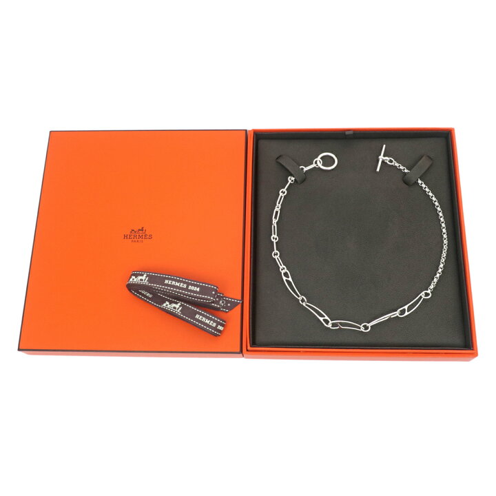 楽天市場】【名東】【HERMES】エルメス シェーヌダンクル ネックレス 