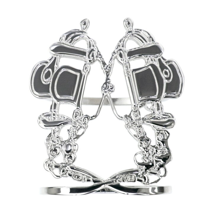 楽天市場】【名東】【HERMES】エルメス スカーフリング 70 ブリッド  