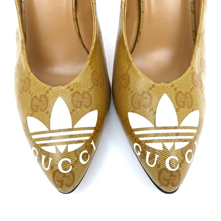 楽天市場】【名東】【GUCCI】グッチ アディダス コラボ パンプス GG  