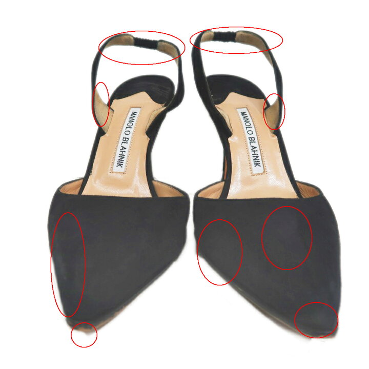 楽天市場】【名東】【MANOLO BLAHNIK】マノロ ブラニク ヒールパンプス 