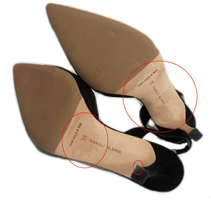 楽天市場】【名東】【MANOLO BLAHNIK】マノロ ブラニク ヒールパンプス 