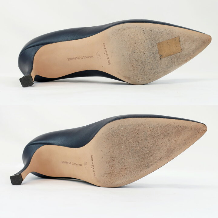 楽天市場】【天白】【MANOLO BLAHNIK】マノロブラニク ヒールパンプス 