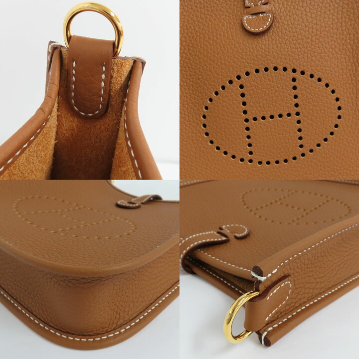 楽天市場】【名古屋】【HERMES】エルメス エブリンTPM 16 ゴールド 