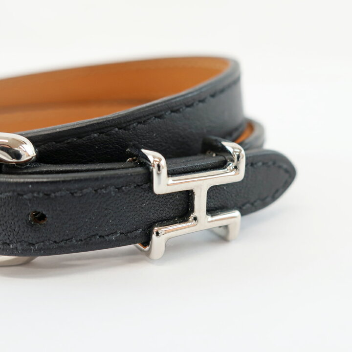 楽天市場】【天白】【HERMES】エルメス トレンチ レザーブレスレット 