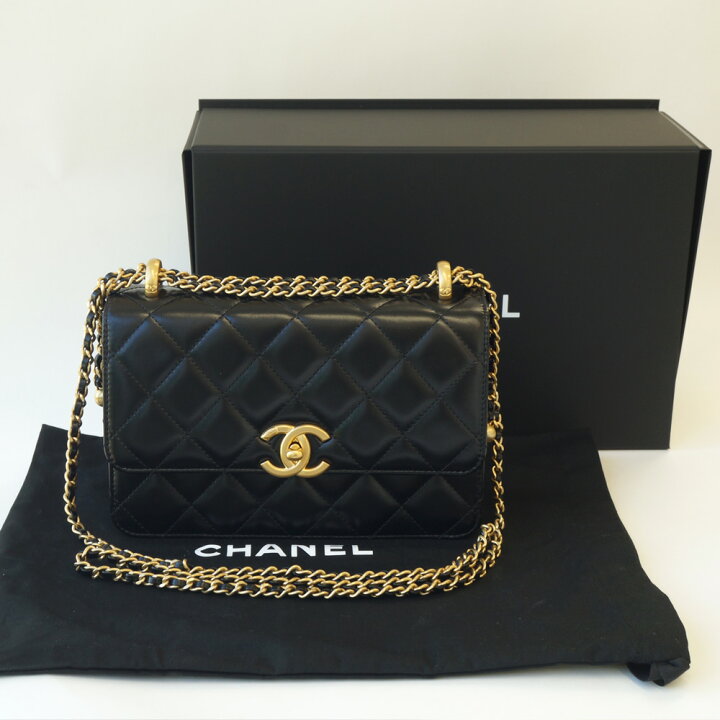 楽天市場】【栄】【CHANEL】シャネル AS2615 ココマーク ミニフラップ 
