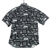 楽天市場】balenciaga（長さ（袖）半袖）（カジュアルシャツ｜トップス 