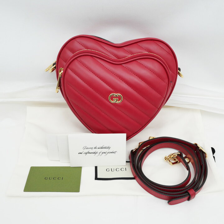 楽天市場】【名東】【GUCCI】グッチ インターロッキングG ハート 