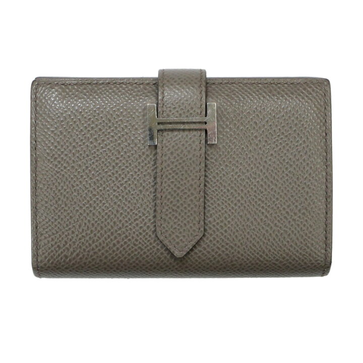 楽天市場】【名東】【HERMES】エルメス ベアンミニ コンパクト財布 