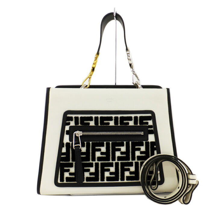 楽天市場】【天白】【FENDI】フェンディ ラナウェイ スモール FFロゴ 