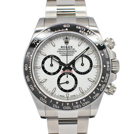 【名古屋】【ROLEX】ロレックス デイトナ 126500LN ランダム ホワイト SS 自動巻き メンズ 保証書付き 2025年【新品】【未使用】【中古】