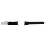 【名東】【HERMES】エルメス シンプルトゥール キリム ブラック 黒 シルバー金具 アップルウォッチベルト…