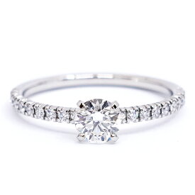 【最大6万円割引クーポン 3/12~】【栄】【CARTIER】カルティエ Pt950 エタンセル ダイヤモンド ソリテール リング 指輪 ジュエリー レディース【仕上げ済】【中古】