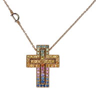 【名古屋】【DAMIANI】ダミアーニ ベルエポック レインボーアニバーサリーモデル ネックレス サファイヤ …