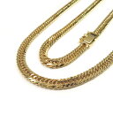 【最大3万円割引クーポン】【名古屋】【JEWELRY】ネックレス 喜平 キヘイ 8面 トリプル K18YG 750 イエローゴールド 3…