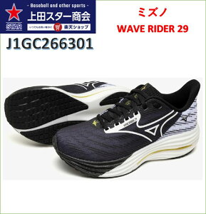 �y26�NSS���f�� �|�C���g10�{�z�~�Y�m MIZUNO �����j���O�V���[�Y WAVE RIDER 29 �E�G�[�u���C�_�[ J1GC266301 �u���b�Nx�z���C�gx�S�[���h �����V���[ �����j���O �W���O