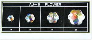**Acrylic@jeweryAJ-6@FLOWER@10mm10