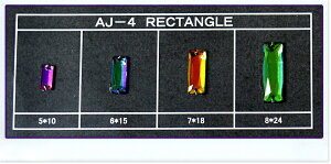 **Acrylic�@jeweryAJ-4�@RECTANGLE�@8*24mm10��