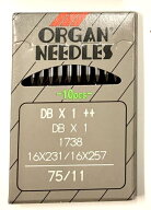 工業用ミシン針 オルガン DB×1 10本入 本縫い用 ミシン針 針 工業用 工業 オルガン針 DB db 職業用 本縫…