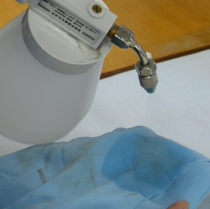 楽天市場】ソルビーガン OZW-BR オザワ工業 シミ抜きガン ボトル式 