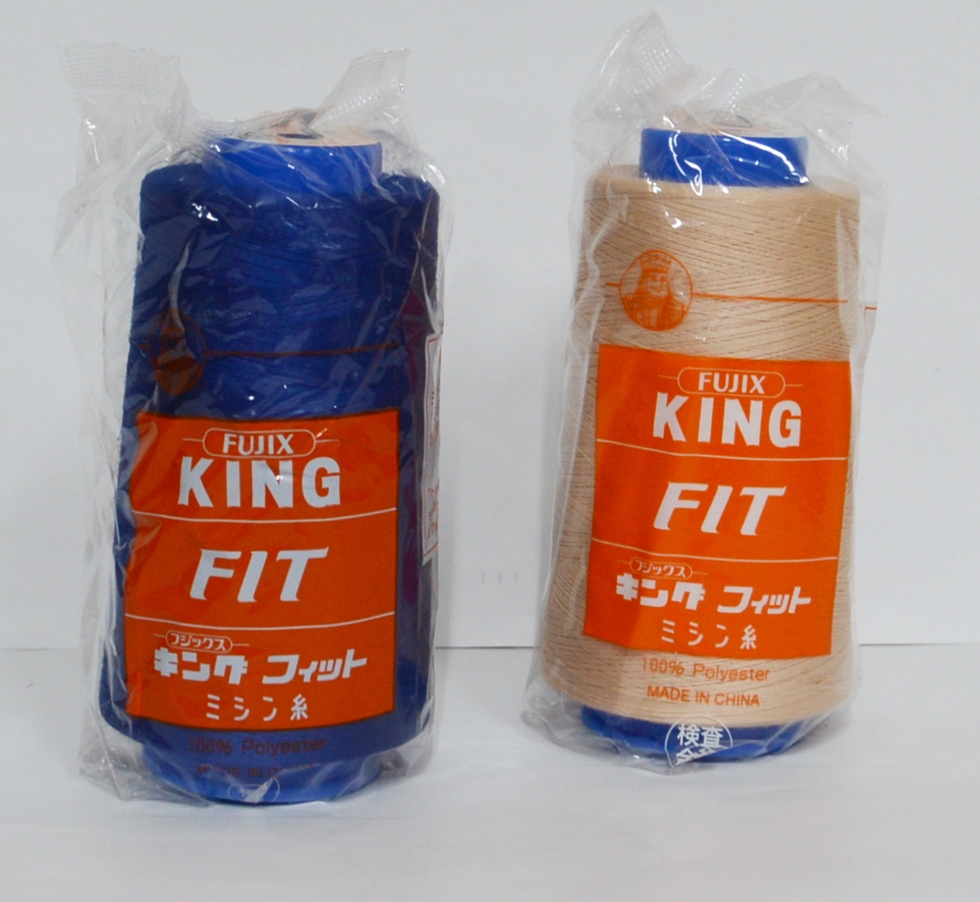 フジックス キング フィット 60番 3000m 色見本10 FIT　ミシン糸 | 縫糸とソーイング