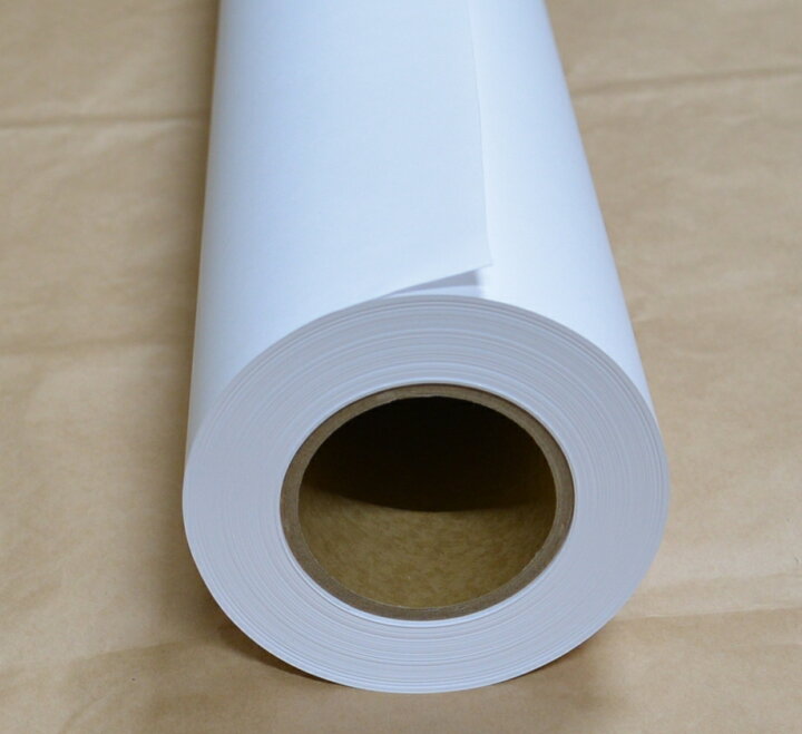 楽天市場】プロッター用紙 CAD用 #80 950mm幅 100m巻 3インチ紙管 紙 