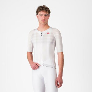 CASTELLI ( JXe ) 4525010 AERO RACE 8S JERSEY ( GA [X 8S W[W ) gbvX 001 WHITE