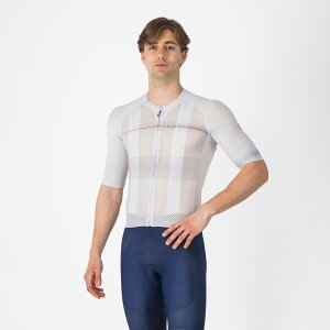 CASTELLI ( JXe ) 4525011 CLIMBERS A/C JERSEY ( NC}[Y A/C W[W ) gbvX 870 SILVER GRAY/RED