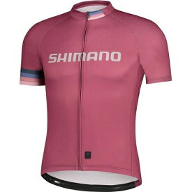 ■ Shimano (シマノ) LOGO ショートスリーブジャージ プラム