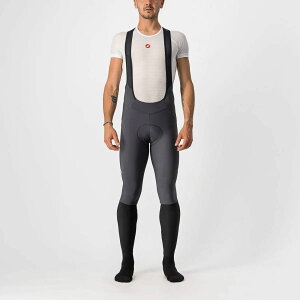 CASTELLI (JXe) 4521517 VELOCISSIMO 5 BIBTIGHT (FbVt@Cu ru^Cc) 030.DARK GRAY/SILVER REFLEX
