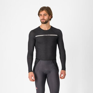 CASTELLI(JXe) 4524527 MERINO SEAMLESS BASELAYER m V[X x[XC[ 010 BLACK