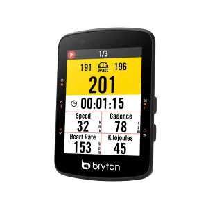 bryton (�u���C�g��) Rider 550E (���C�_�[550E) �{�̂̂� GPS�T�C�N���R���s���[�^�[