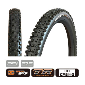 MAXXIS (�}�L�V�X) Assegai �A�Z�K�C 3C�}�b�N�X�O���b�v/DH�P�[�V���O MTB�`���[�u���X���f�B�^�C��