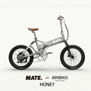 �y�Ζʔ̔��zMATE.BIKE (���C�g�o�C�N) MATE Fusion 2.0 Naked package with BROOKS HONEY (���C�g�t���[�W����2.0 �l�C�L�b�h�p�b�P�[�W �E�B�Y�u���b�N�X �n�j�[) �܂��ݓd���A�V�X�g���a��