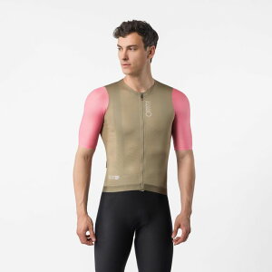 CASTELLI ( �J�X�e�� ) 4526009 CORRETTO JERSEY �R���b�g�W���[�W 204 ELMWOOD/ROSA GIRO-WHITE 2026�N�t�ă��f��