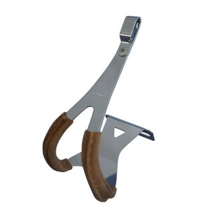 MKS (�O����) TOE CLIP STEEL DEEP w/leather ��t���[�^�S���N���b�v
