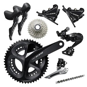 Shimano (V}m) 105 R7120 fBXNu[Ldl @BR|Zbg 2×12Xs[h 11-36T