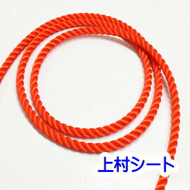 レンジャーロープ レスキュー用ロープ カット販売 東京製綱 直径12mm S打ち 赤色 染色タイプ