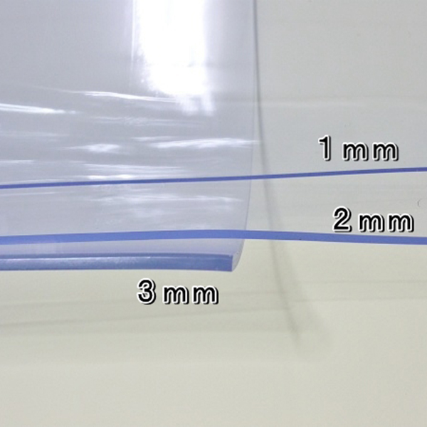 ポリ塩化ビニール透明シート 厚さ０．０７Ｘ１８３０Ｘ１００Ｍ 材料