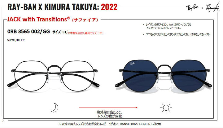 楽天市場】レイバン RayBan RB3565 002/GG 51mm 53mm ブラック 