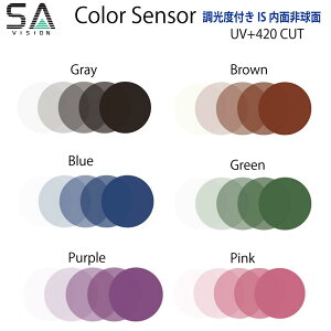 SA ColorSensor UV+420 GXGCrW J[ZT[ 1.60IS 1.67IS ʔ񋅖  xt Pœ_ 21g