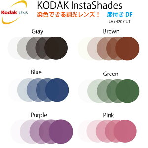 KODAK InstaShades UV+420 R_bN CX^VF[h 1.60DF 1.67DF DFʔ񋅖  xt 21g