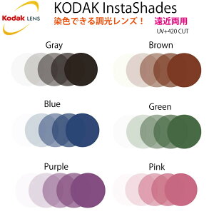 KODAK InstaShades UV+420 R_bN CX^VF[h 1.60PAL 1.67PAL ʗݐi݌v  ߗp xt 21g