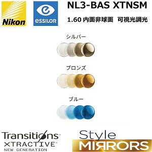 jR Cg3-BAS XTNSM 1.60ʔ񋅖 Y NL3-BAS XTNSM NIKON LITE3-BAS TRANSITIONS XTRACTIVE STYLE MIRRORS gWVYGNXgANeBuX^C~[ Pœ_ xt xȂ 21g