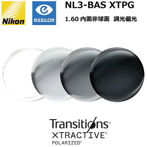 jR Cg3-BAS XTPG 1.60ʔ񋅖 ΌY NL3-BAS XTPG NIKON LITE3-BAS TRANSITIONS XTRACTIVE POLARIZED gWVYGNXgANeBu|CYh Pœ_ xt xȂ 21g
