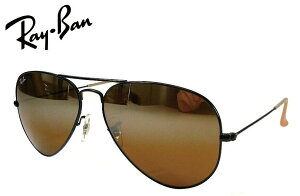 ���C�o�� AVIATOR LARGE METAL �}�b�g�u���b�N/�u���E���V���o�[�~���[�O���f�[�V���� RB3025 006/3K