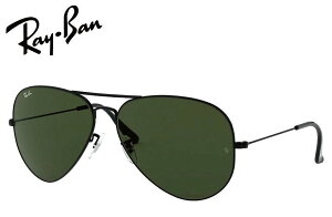 ���C�o�� AVIATOR LARGE METAL II �u���b�N/G-15 RB3026 L2821 62mm