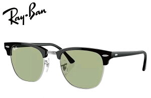 RAY-BAN CLUBMASTER WASHED LENSES RB3016 135452 51mm �V���o�[��Ƀu���b�N/�O���[���B���e�[�W�C�G���[ ���C�o��