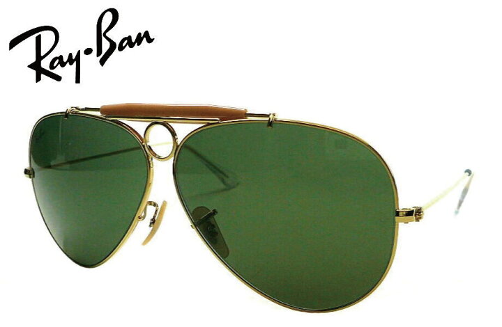 楽天市場】レイバン SHOOTER ゴールド RB3138 W3401 PLKAL 58mm PILOT 